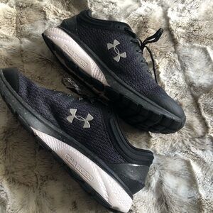 Under Armour Women's Black and White Athletic Shoes